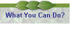 What You Can Do?
